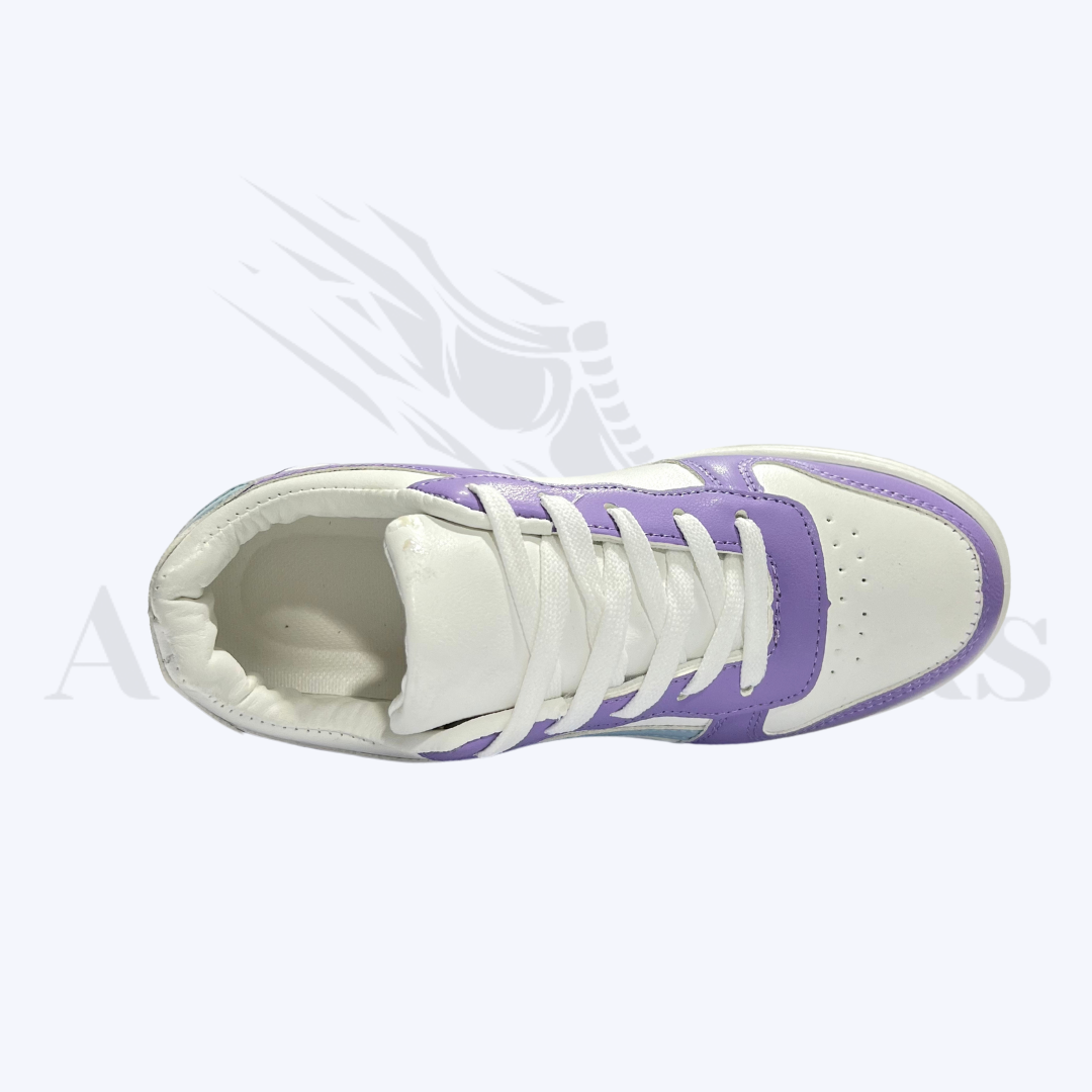 PURPLE AND BLUE GIRLS CASUAL SNEAKERS