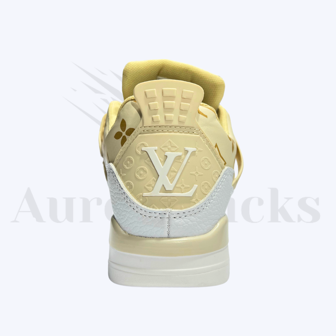 AIR JORDAN LOUIS VUITTON WHITE CREAM - SPECIAL EDITION