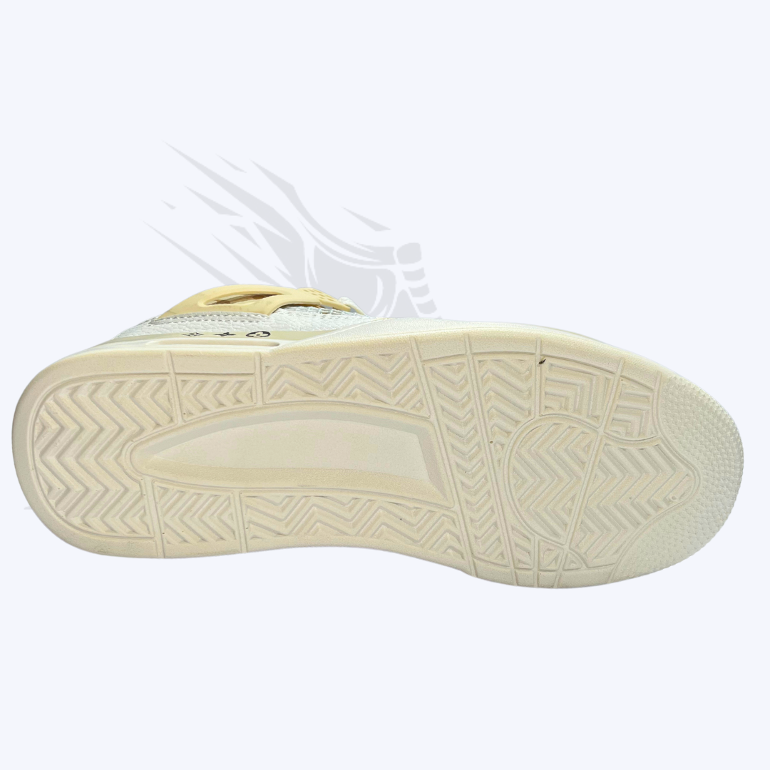 AIR JORDAN LOUIS VUITTON WHITE CREAM - SPECIAL EDITION