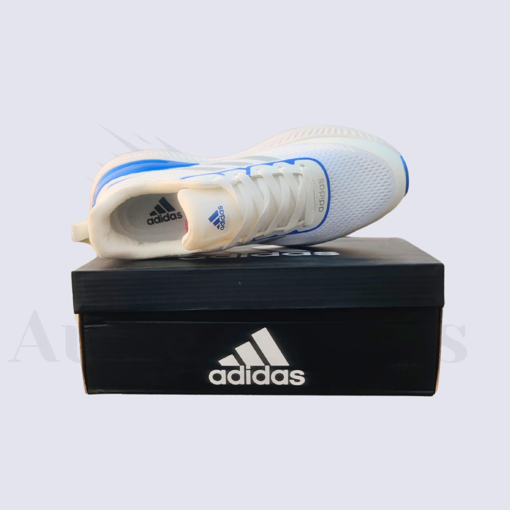 ADIDAS RUNNING WHITE BLUE