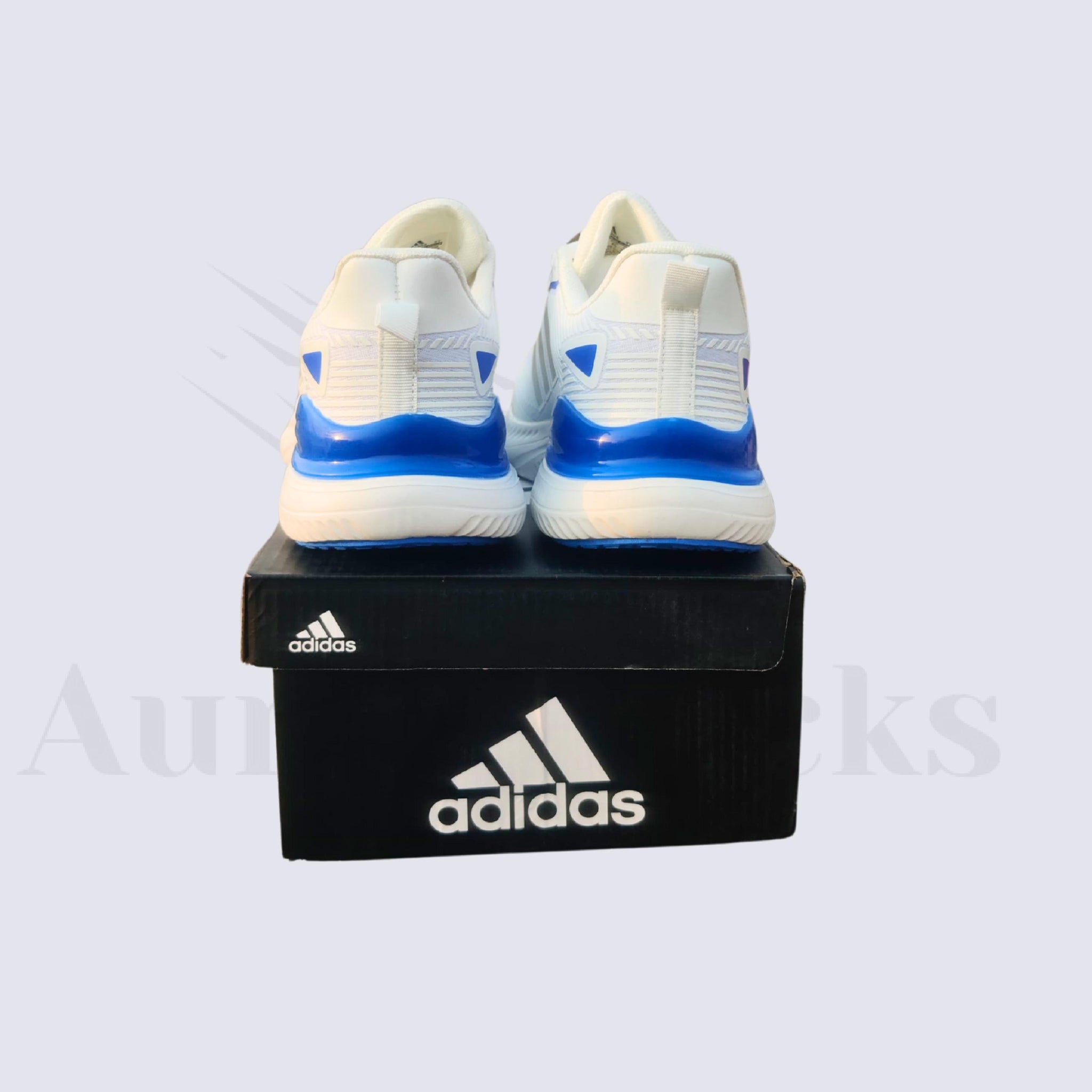 ADIDAS RUNNING WHITE BLUE